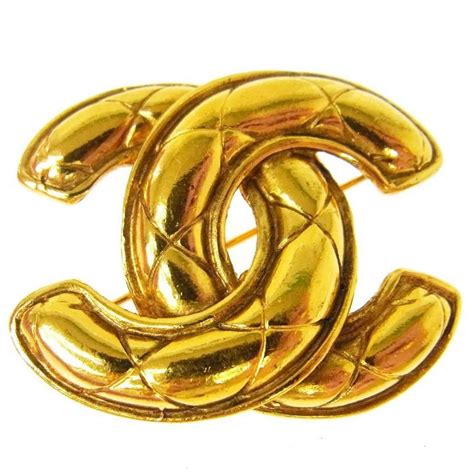 bigiotteria chanel vintage|chanel quilted brooch.